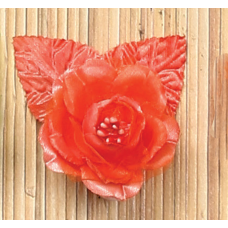 Coral Open Rose  (Lot of 12) SALE ITEM